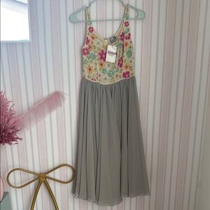 Floral Embroidered Dress